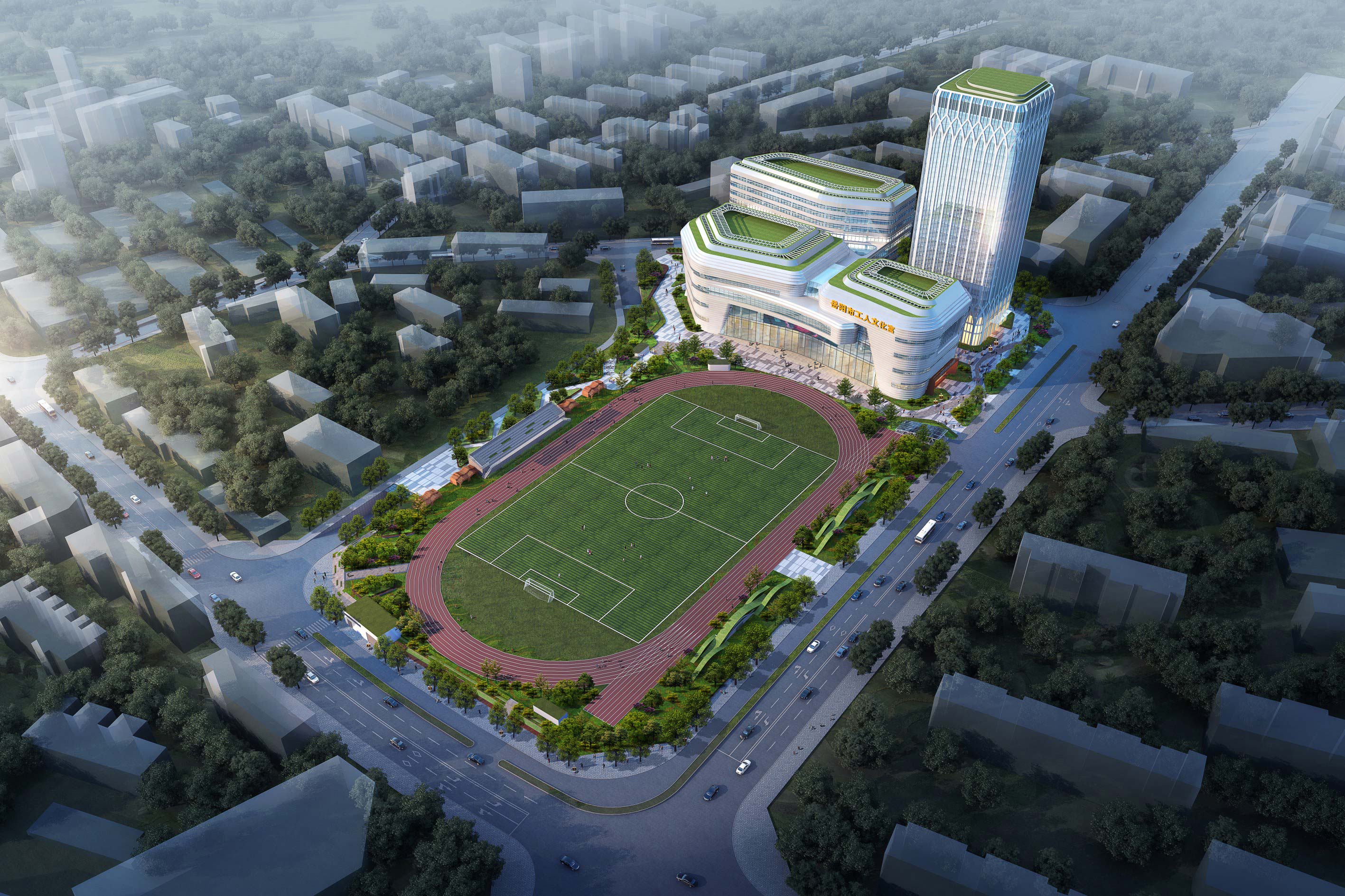 市工人文化宮及東風(fēng)廣場改擴建