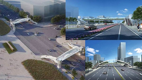 今年，岳陽主城區(qū)要建11座人行過街天橋！快來看看都建在哪？