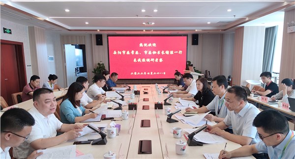 謝勝率隊(duì)前往湖南工商大學(xué)、中南大學(xué)考察交流